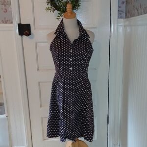 Elegant Polka Dot Dress Y2k